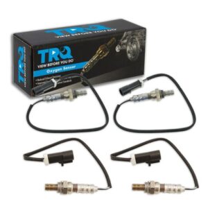 Ford Lincoln Mercury Jaguar 4 Piece O2 Oxygen Sensor Set TRQ OSA61637